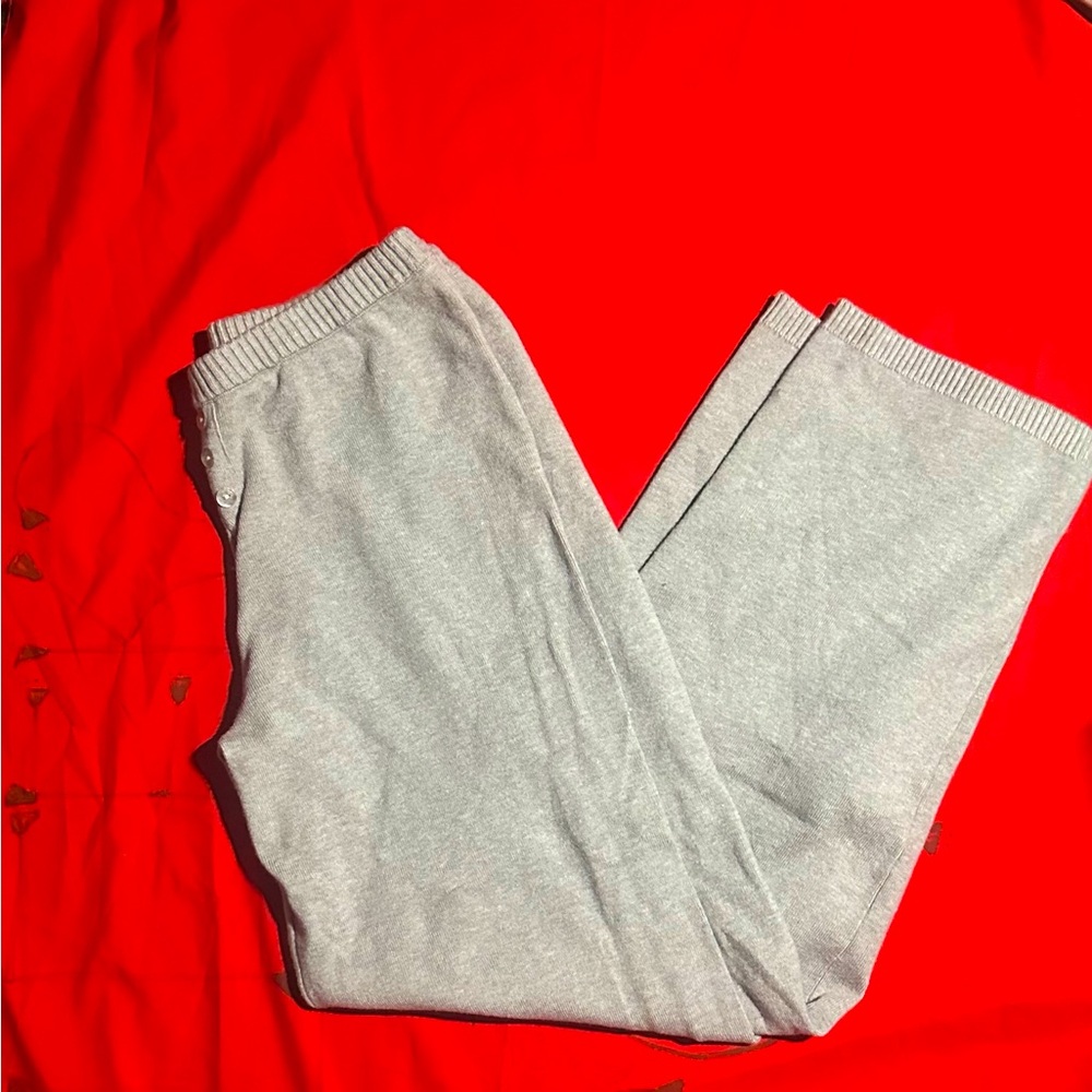 Grey Wool Sweats
